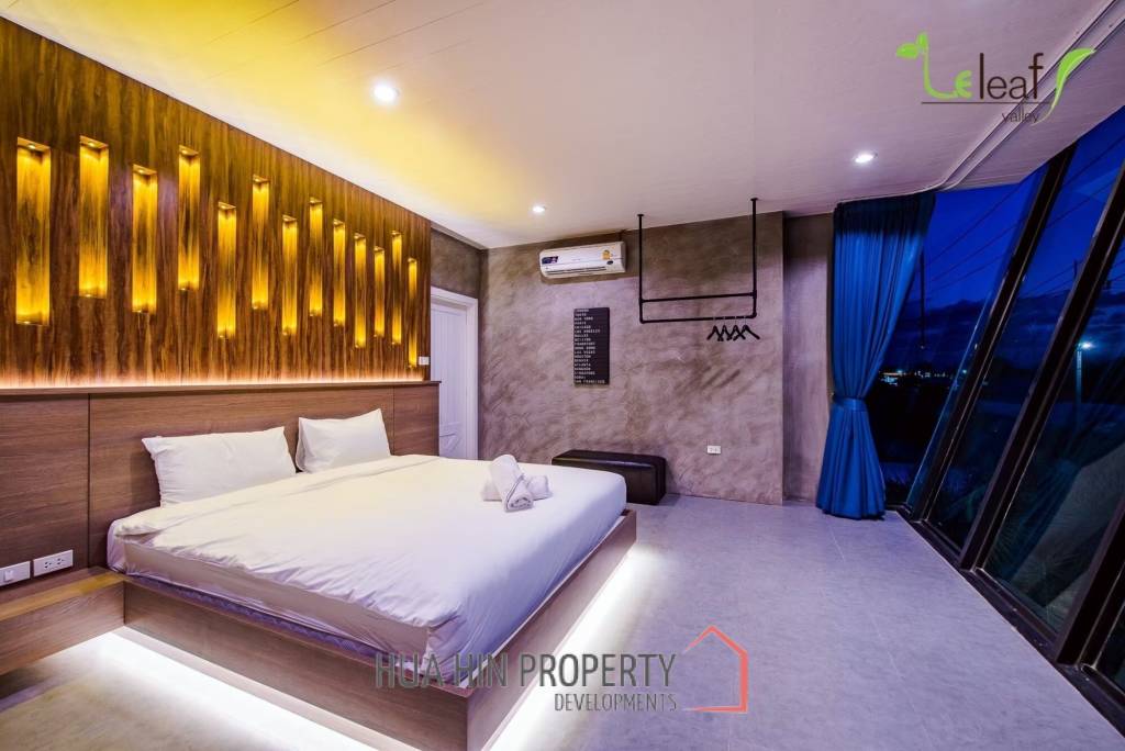 Modern Pool Villa with Outdoor Slide in Leleaf Sea Beach Pak Nam Pran