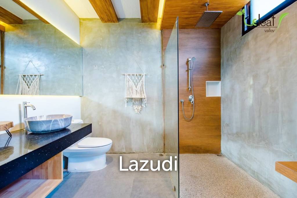 Modern Pool Villa with Outdoor Slide in Leleaf Sea Beach Pak Nam Pran