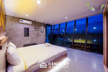 Modern Pool Villa with Outdoor Slide in Leleaf Sea Beach Pak Nam Pran