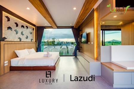 Modern Pool Villa with Outdoor Slide in Leleaf Sea Beach Pak Nam Pran