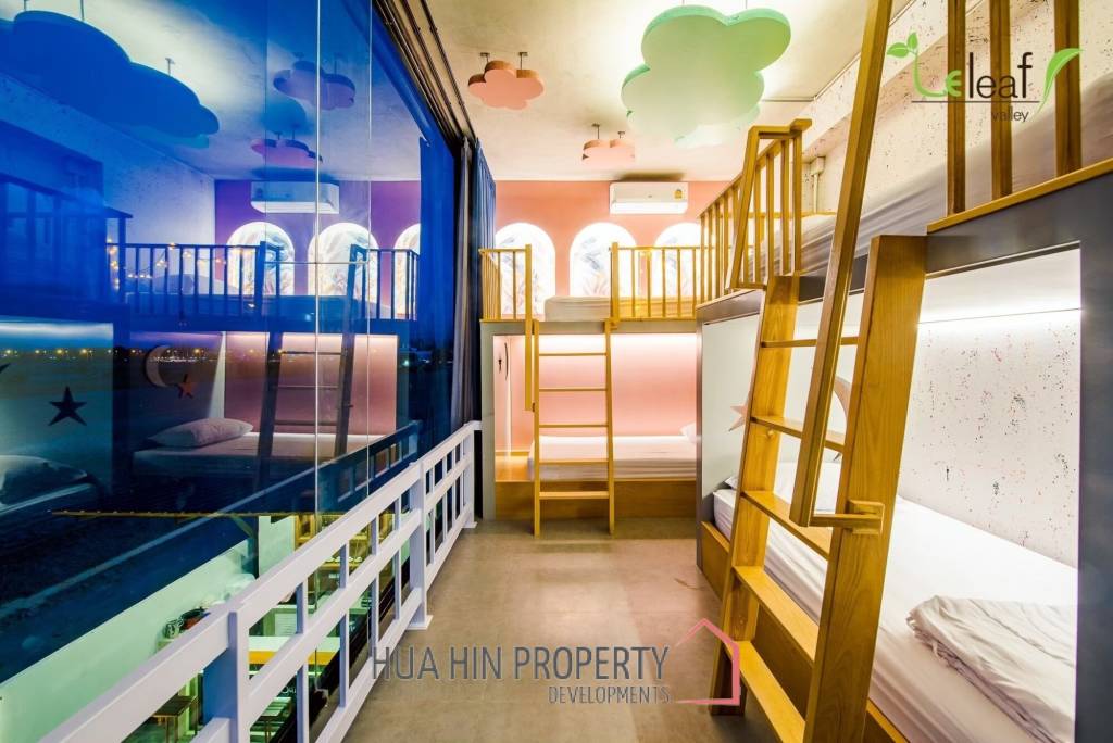 Modern Pool Villa with Outdoor Slide in Leleaf Sea Beach Pak Nam Pran