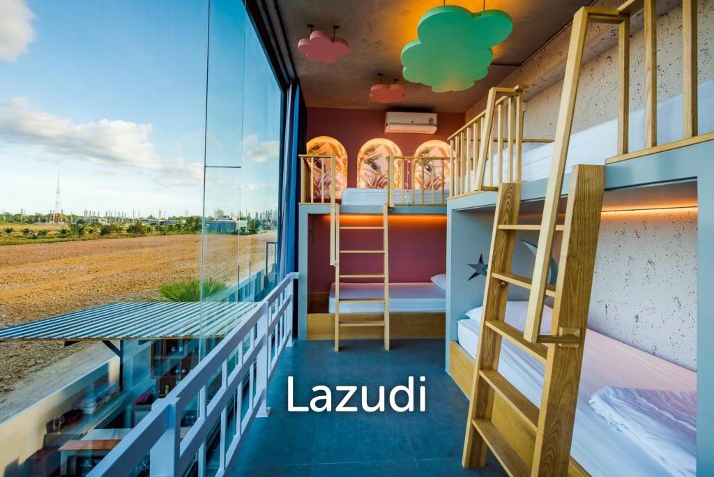 Modern Pool Villa with Outdoor Slide in Leleaf Sea Beach Pak Nam Pran