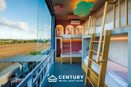 Modern Pool Villa with Outdoor Slide in Leleaf Sea Beach Pak Nam Pran