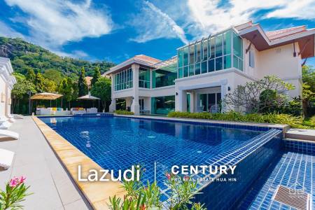 ROYAL MOUNTAIN VILLA : Stunning mountain view 4 Bed Pool Villa in Khao Tao