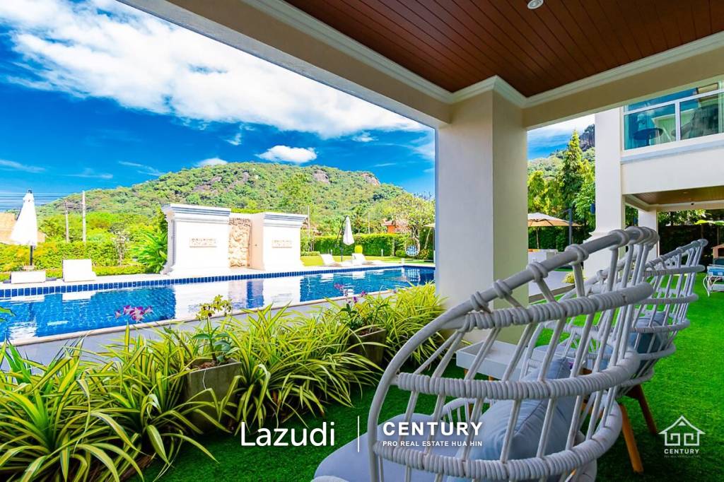 ROYAL MOUNTAIN VILLA : Stunning mountain view 4 Bed Pool Villa in Khao Tao