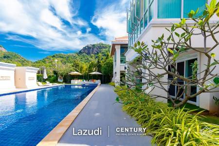 ROYAL MOUNTAIN VILLA : Stunning mountain view 4 Bed Pool Villa in Khao Tao