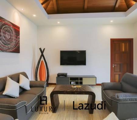 BREEZE HILL   :  3 bed pool villa