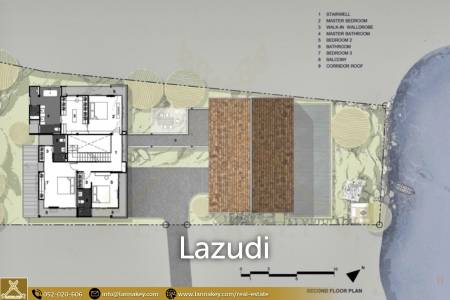 วิลล่า 4 ห้องนอน พร้อมสระว่ายน้ำวิวทะเลสาบและภูเขา