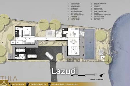 วิลล่า 4 ห้องนอน พร้อมสระว่ายน้ำวิวทะเลสาบและภูเขา