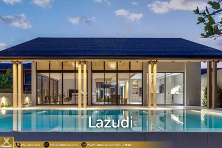 วิลล่า 4 ห้องนอน พร้อมสระว่ายน้ำวิวทะเลสาบและภูเขา