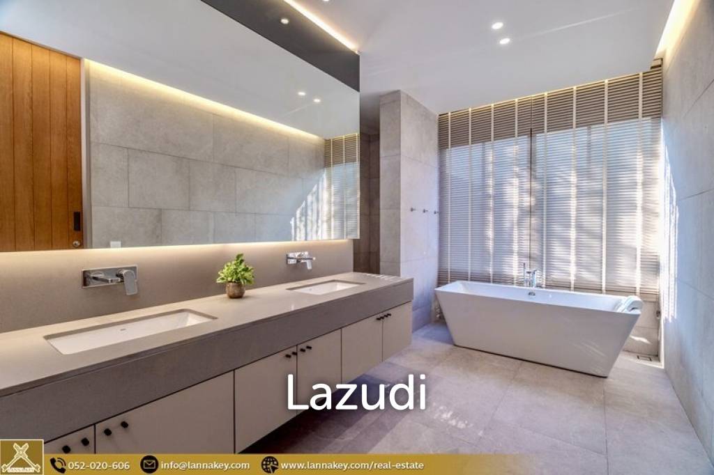 วิลล่า 4 ห้องนอน พร้อมสระว่ายน้ำวิวทะเลสาบและภูเขา