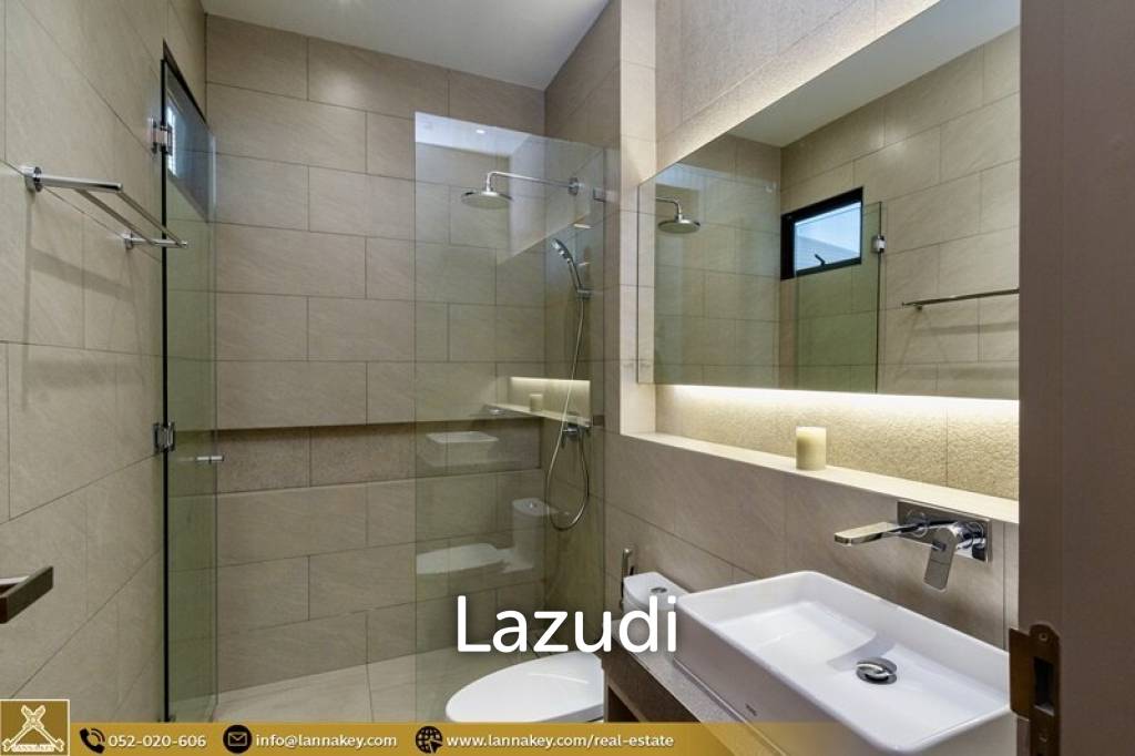 วิลล่า 4 ห้องนอน พร้อมสระว่ายน้ำวิวทะเลสาบและภูเขา