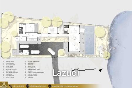 วิลล่า 4 ห้องนอน พร้อมสระว่ายน้ำวิวทะเลสาบและภูเขา