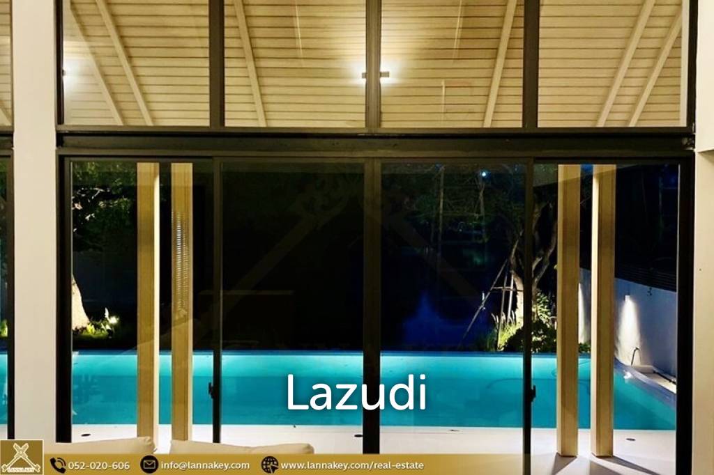 วิลล่า 4 ห้องนอน พร้อมสระว่ายน้ำวิวทะเลสาบและภูเขา