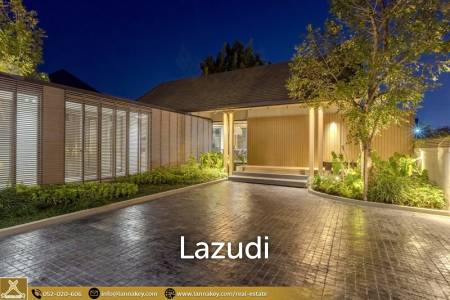 วิลล่า 4 ห้องนอน พร้อมสระว่ายน้ำวิวทะเลสาบและภูเขา