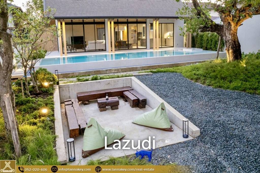 วิลล่า 4 ห้องนอน พร้อมสระว่ายน้ำวิวทะเลสาบและภูเขา