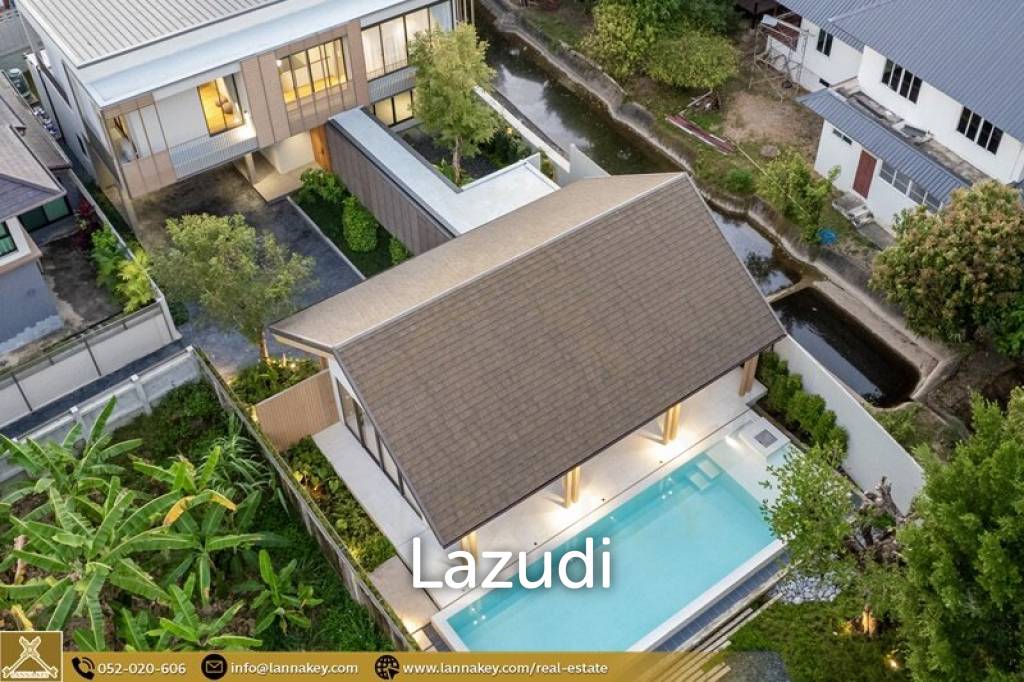 วิลล่า 4 ห้องนอน พร้อมสระว่ายน้ำวิวทะเลสาบและภูเขา