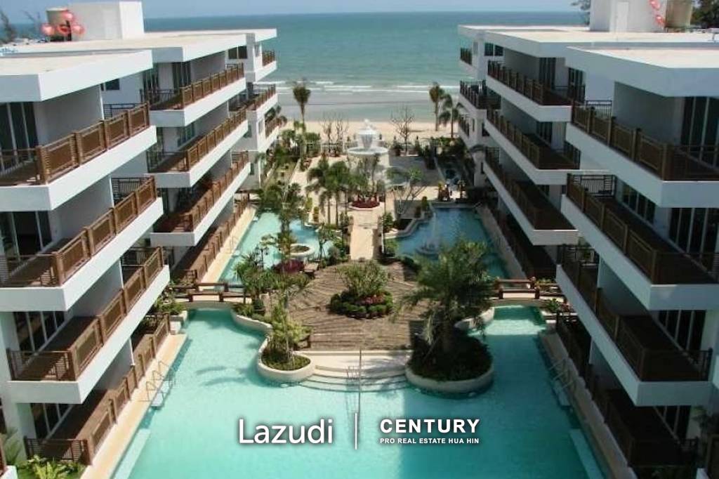 THE BEACH PALACE : 2 BED BEACHFRONT CONDO