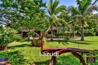 Exotic Land Plot with Feature Pond
