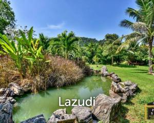 Exotic Land Plot with Feature Pond