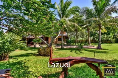 Exotic Land Plot with Feature Pond