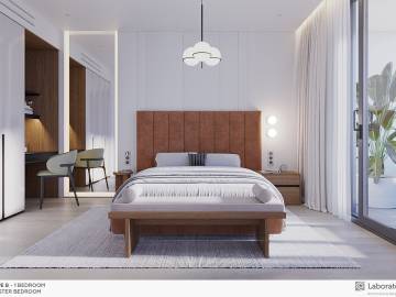 1 Bed 1 Bath 81.74 SQ.M. Layan Green Park 2
