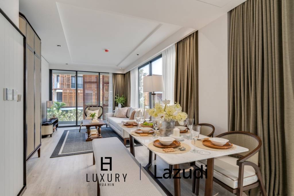 2 Bed 2 Bath 75.59 SQ.M Intercontinental Residences Hua Hin