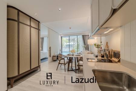 1 bed 1 Bath 54.19 SQ.M. Intercontinental Residences Hua Hin