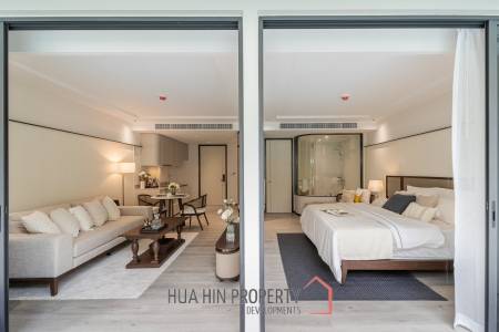 1 bed 1 Bath 54.19 SQ.M. Intercontinental Residences Hua Hin
