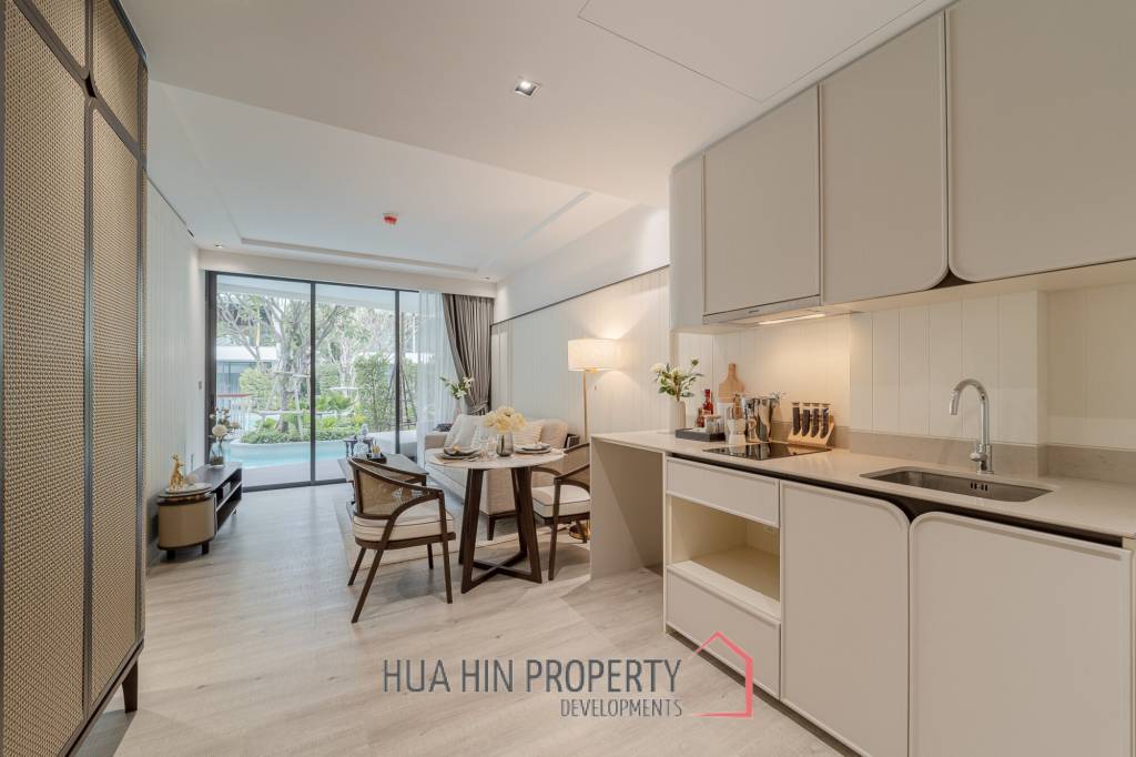 1 bed 1 Bath 54.19 SQ.M. Intercontinental Residences Hua Hin