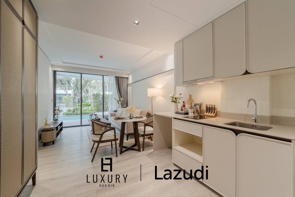 1 bed 1 Bath 54.19 SQ.M. Intercontinental Residences Hua Hin