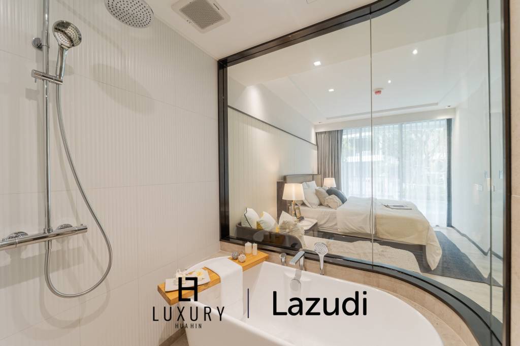 1 bed 1 Bath 54.19 SQ.M. Intercontinental Residences Hua Hin