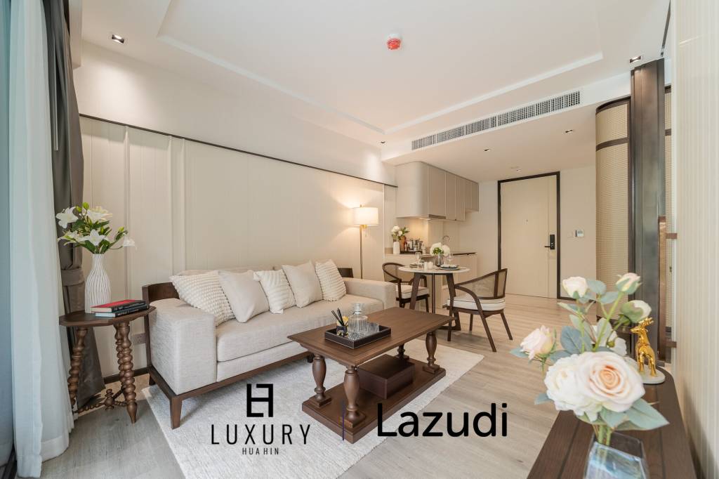 1 bed 1 Bath 54.19 SQ.M. Intercontinental Residences Hua Hin