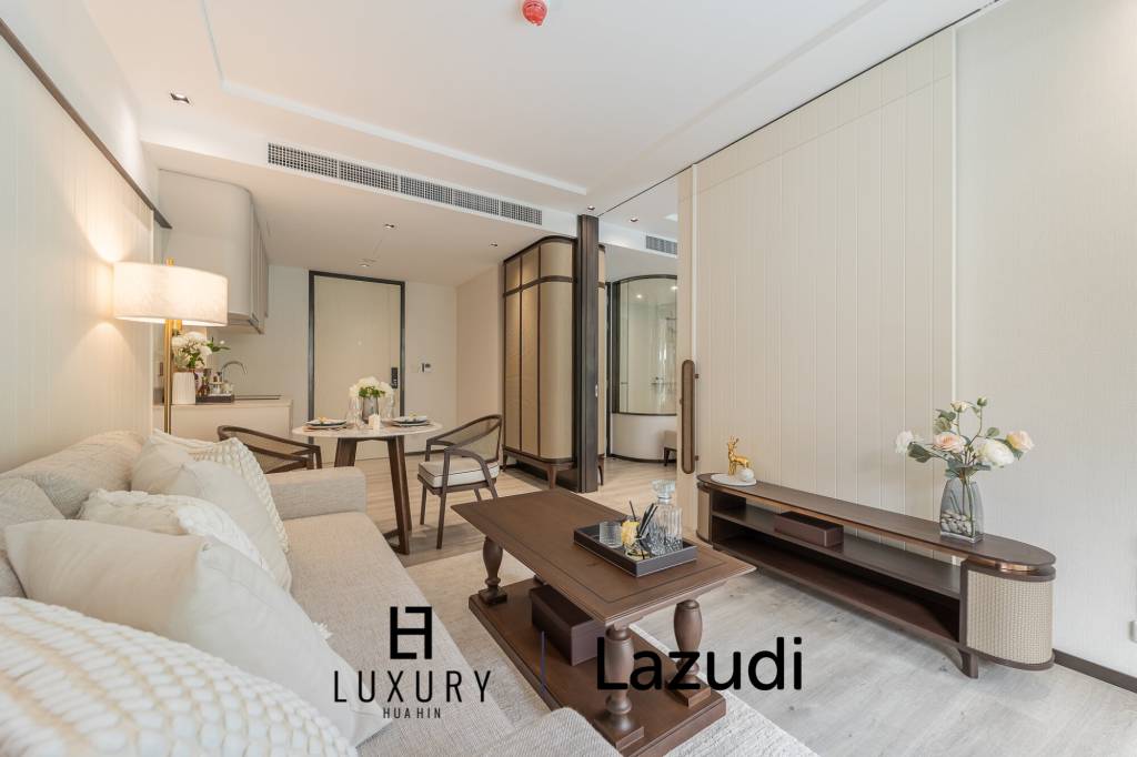 1 bed 1 Bath 54.19 SQ.M. Intercontinental Residences Hua Hin