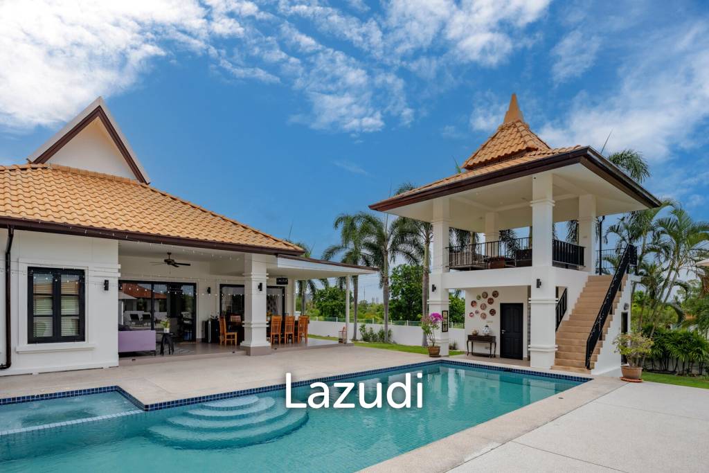 BANYAN RESIDENCES : Luxury Bali Style 5 Bed Pool Villa on large land plot