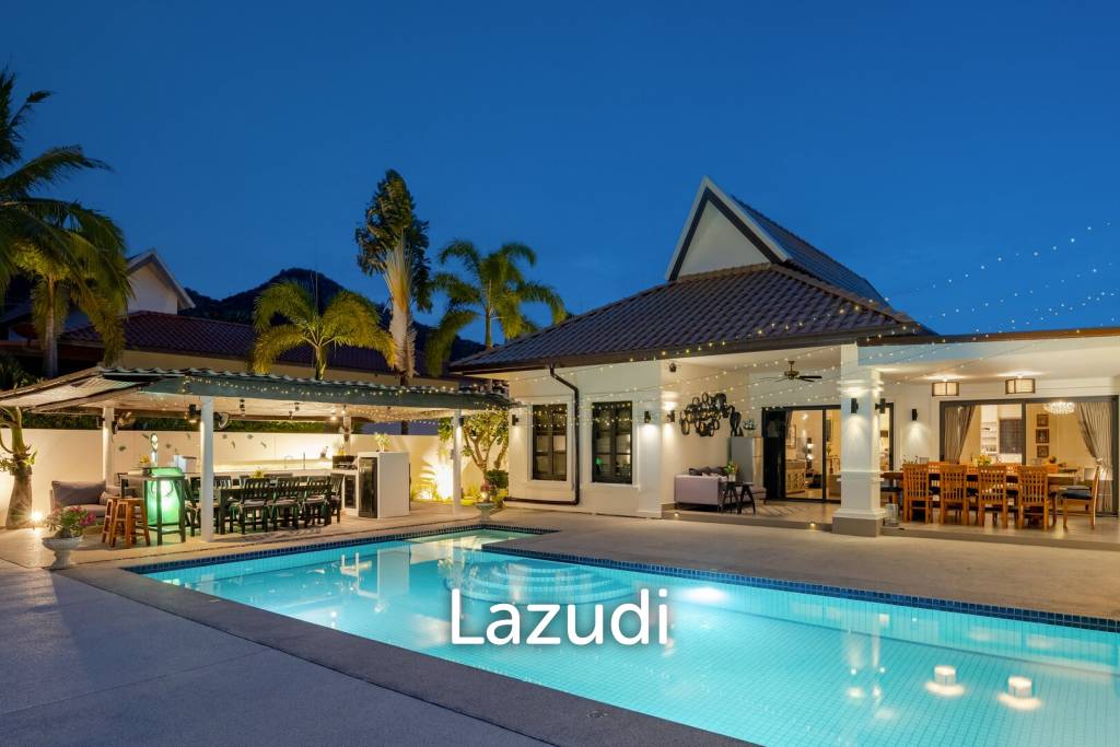 BANYAN RESIDENCES : Luxury Bali Style 5 Bed Pool Villa on large land plot