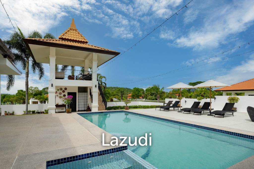 BANYAN RESIDENCES : Luxury Bali Style 5 Bed Pool Villa on large land plot