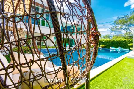 ROYAL MOUNTAIN VILLA : Stunning mountain view 4 Bed Pool Villa in Khao Tao near the beach