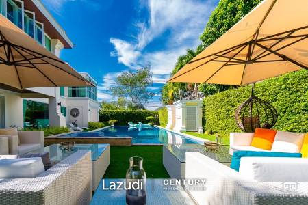 ROYAL MOUNTAIN VILLA : Stunning mountain view 4 Bed Pool Villa in Khao Tao near the beach