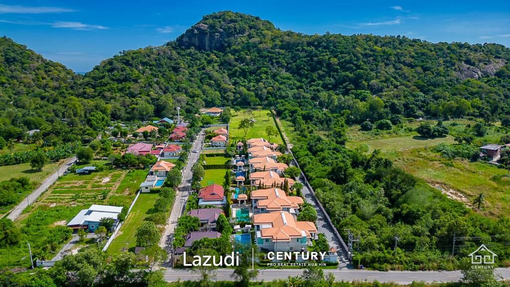 4-1-93 Rai land for sale with the Mountain view and near the beach
