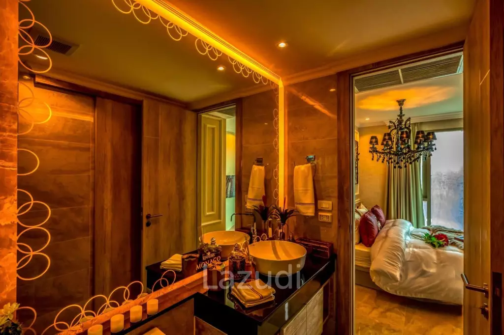1 Bed 1 Bath 38.40 SQ.M The Riviera Monaco Pattaya