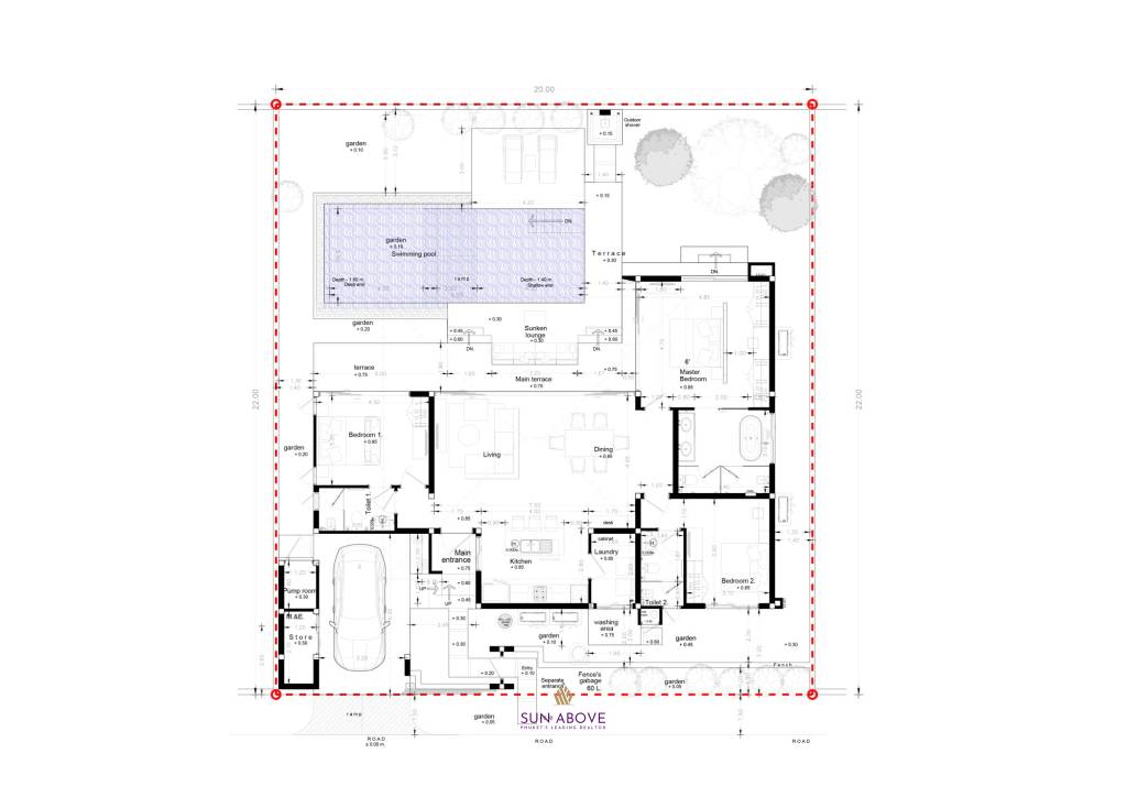 3 Bed 4 Bath 325 SQ.M. Boatnica Modern Loft II