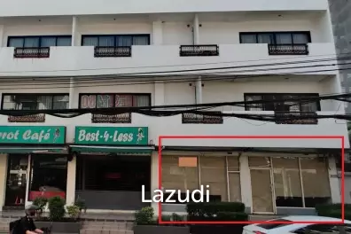 Street Level Commercial Space for Lease at Ground Floor of Hotel with Street Access on Busy Sukhumvit Soi. 22