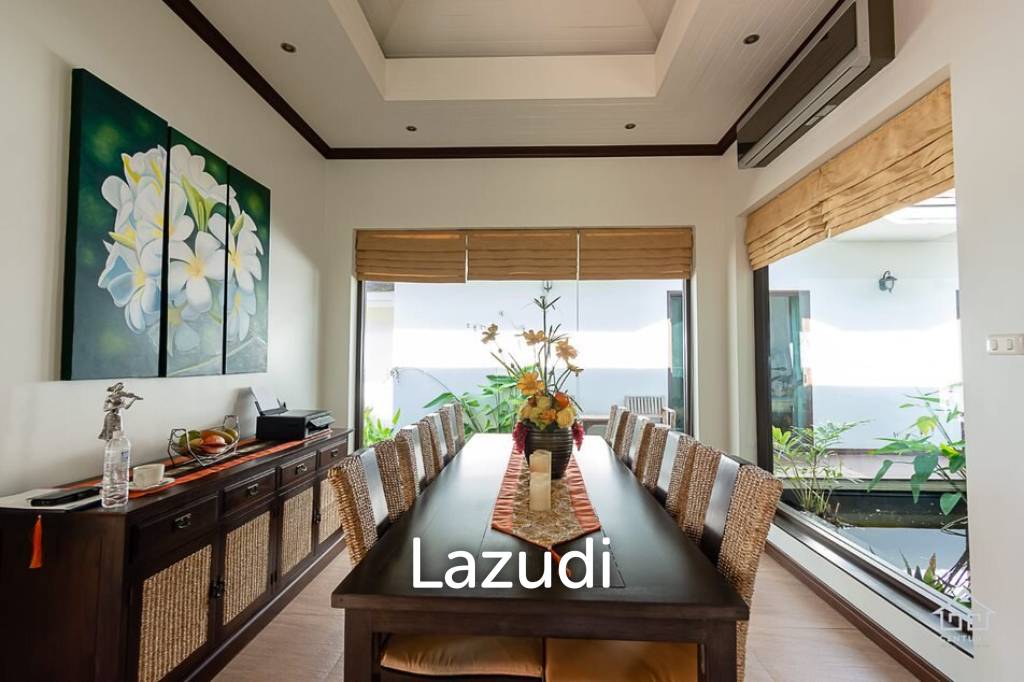 GROVE RESIDENCES : Modern 3 Bed Balinese Style house  with big land plot + maid 's room