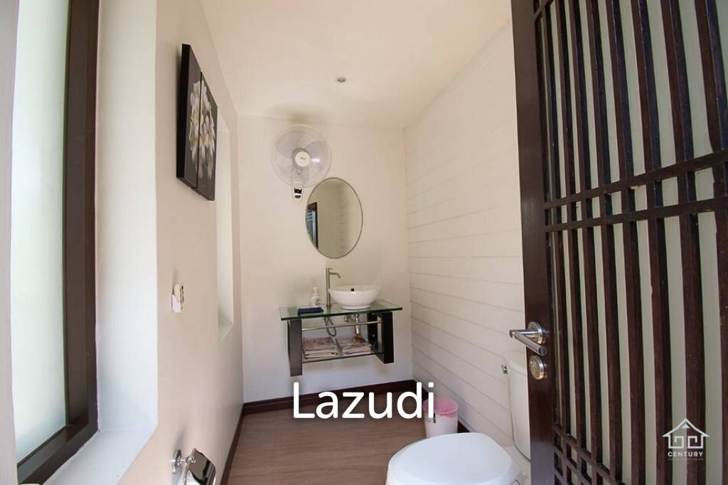 GROVE RESIDENCES : Modern 3 Bed Balinese Style house  with big land plot + maid 's room