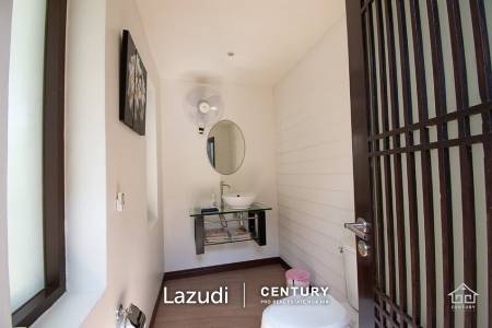 GROVE RESIDENCES : Modern 3 Bed Balinese Style house  with big land plot + maid 's room