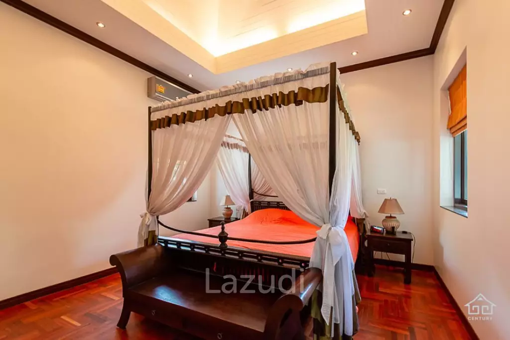 GROVE RESIDENCES : Modern 3 Bed Balinese Style house  with big land plot + maid 's room