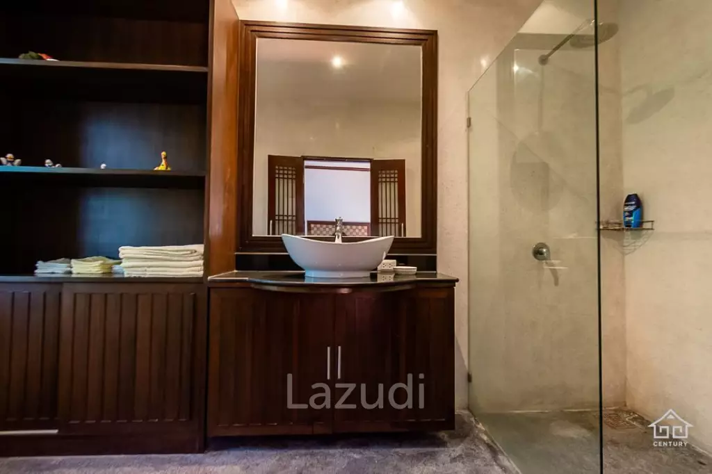 GROVE RESIDENCES : Modern 3 Bed Balinese Style house  with big land plot + maid 's room