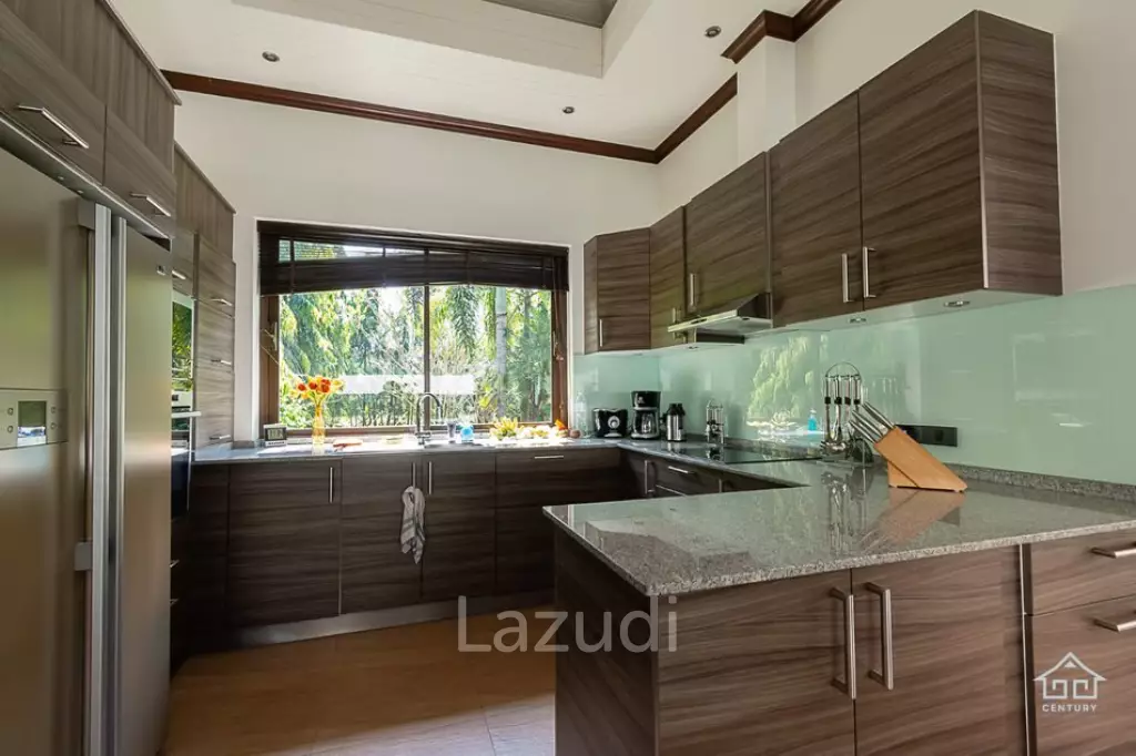 GROVE RESIDENCES : Modern 3 Bed Balinese Style house  with big land plot + maid 's room