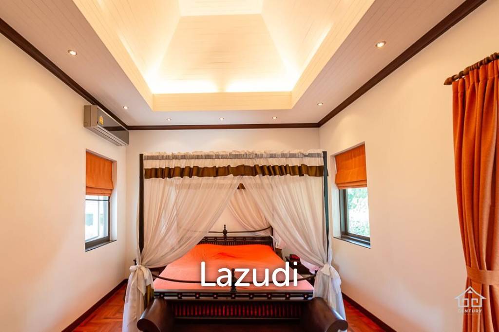 GROVE RESIDENCES : Modern 3 Bed Balinese Style house  with big land plot + maid 's room